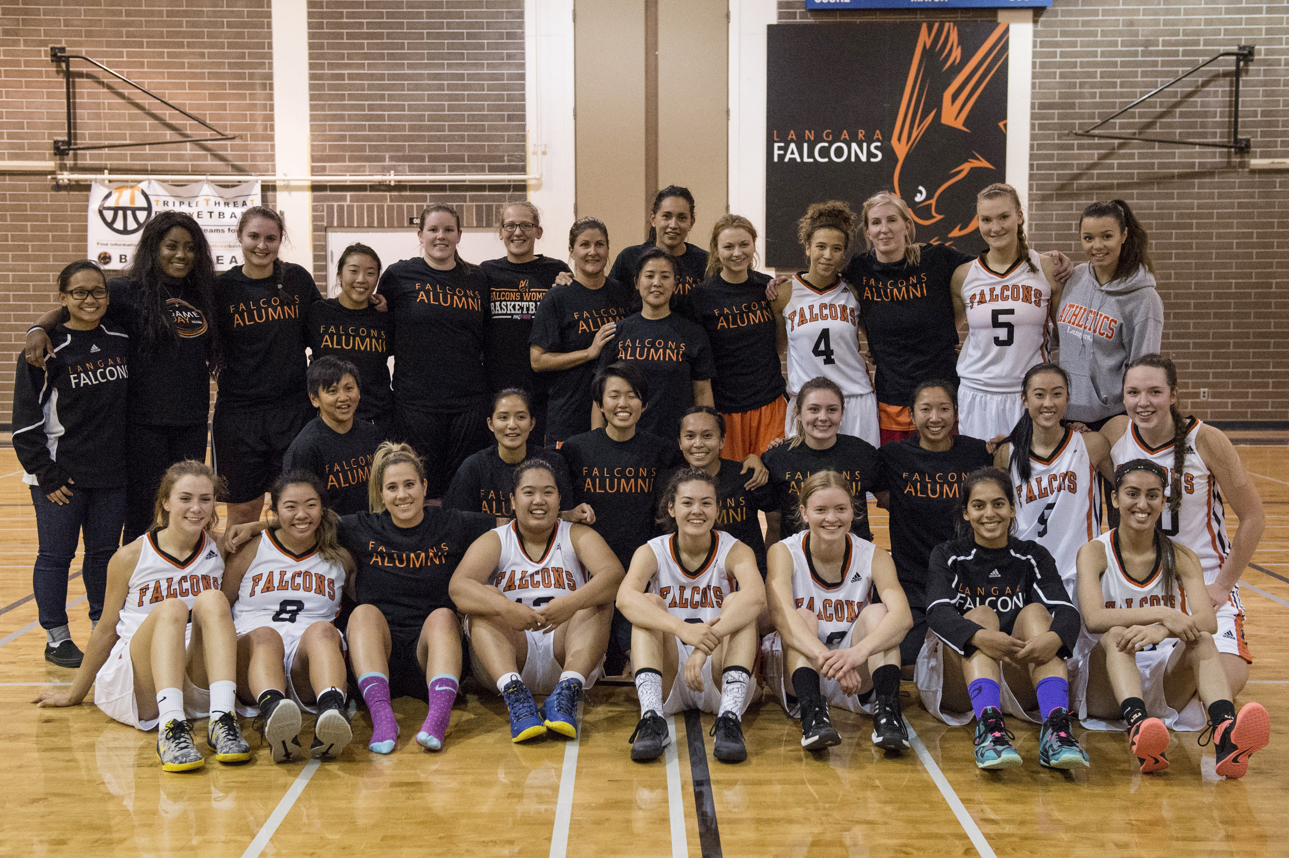 Falcons Women's Basketball Alumni