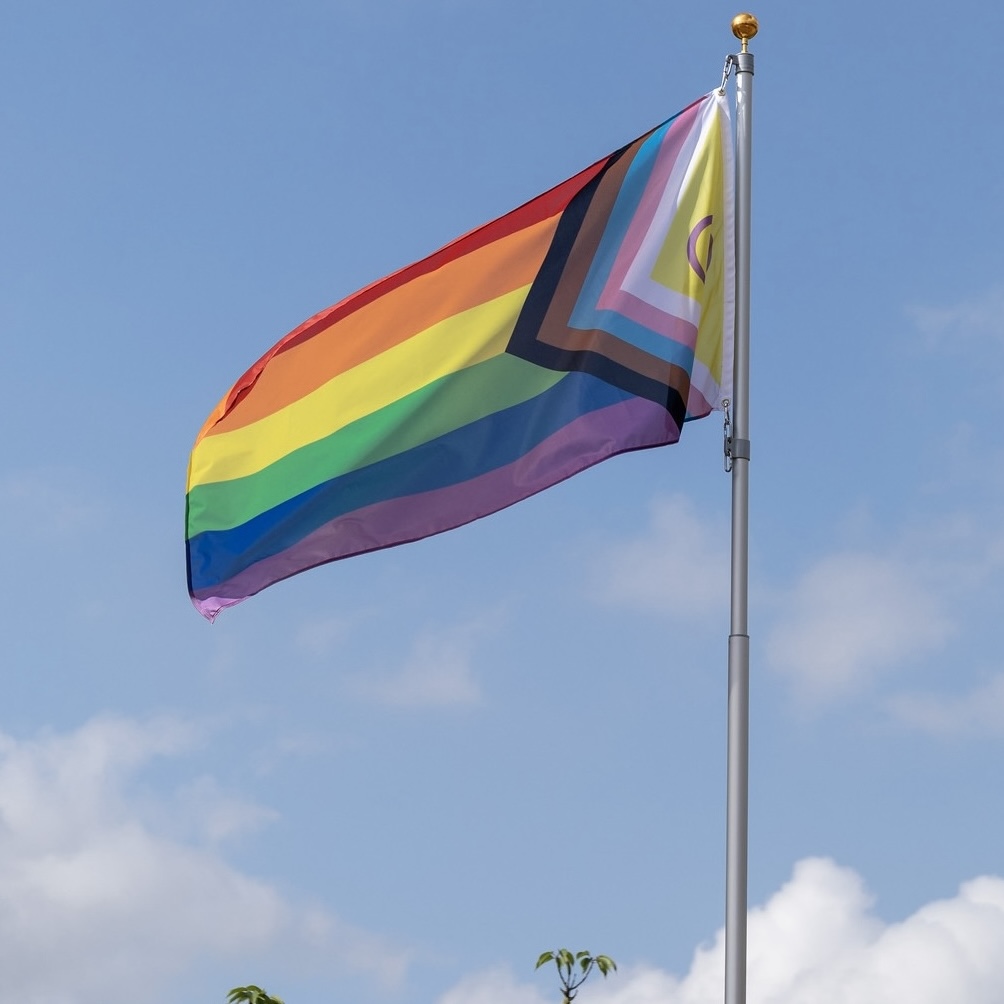 Pride Flag Raising
