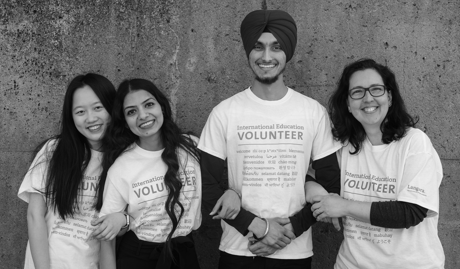 IEVP Volunteers and International Student Orientation