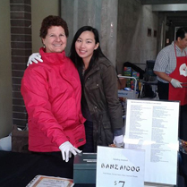 Langara United Way Committee Members: Jackie & Amelia