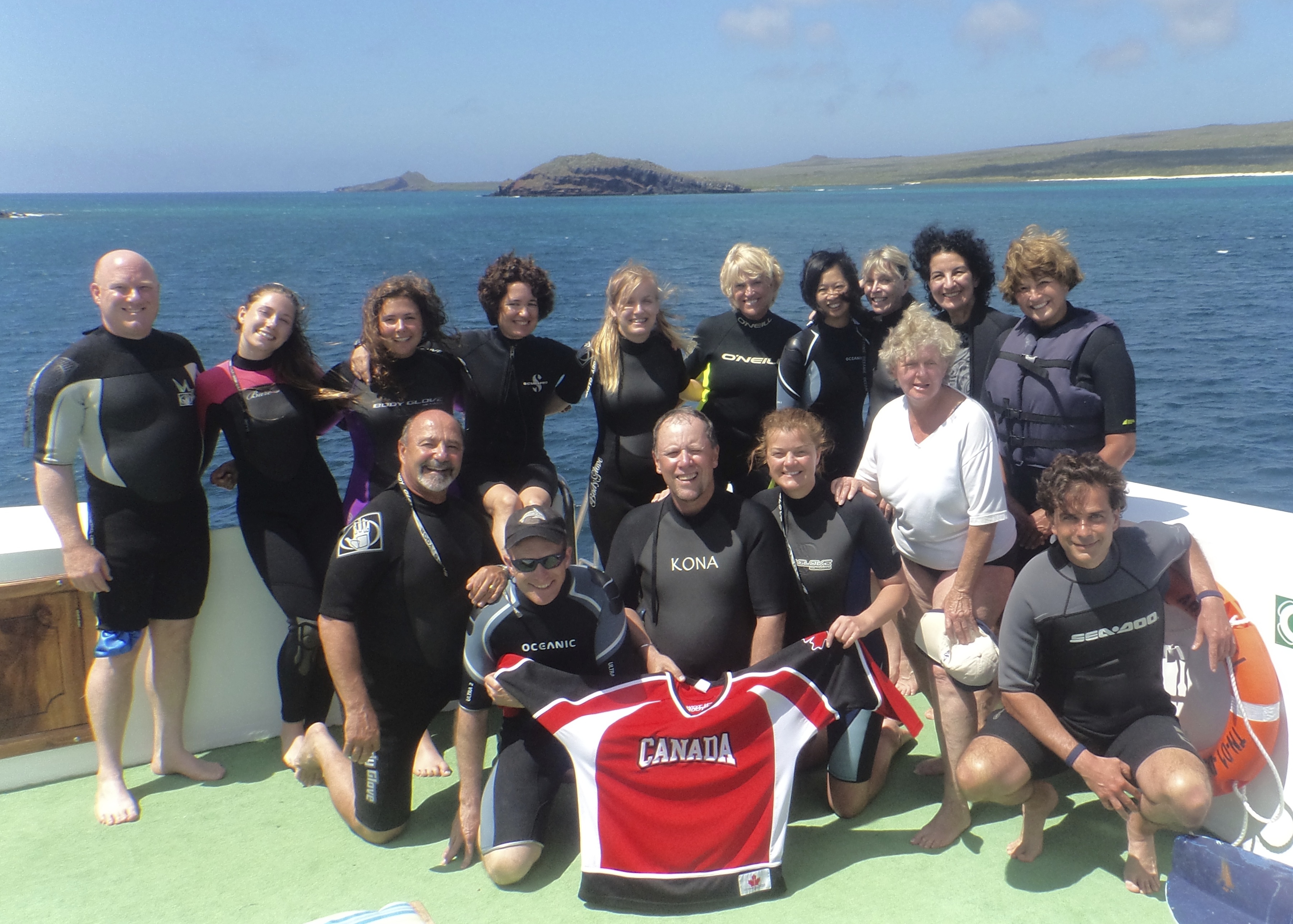 Galapagos Eco Tour 2013 group photo
