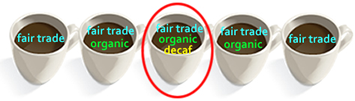 fair trade AND  organic AND decaf
