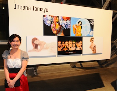 Jhoana Tamayo at grad show