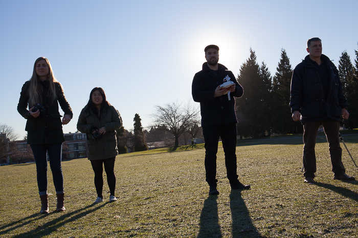 langara journalism drone class