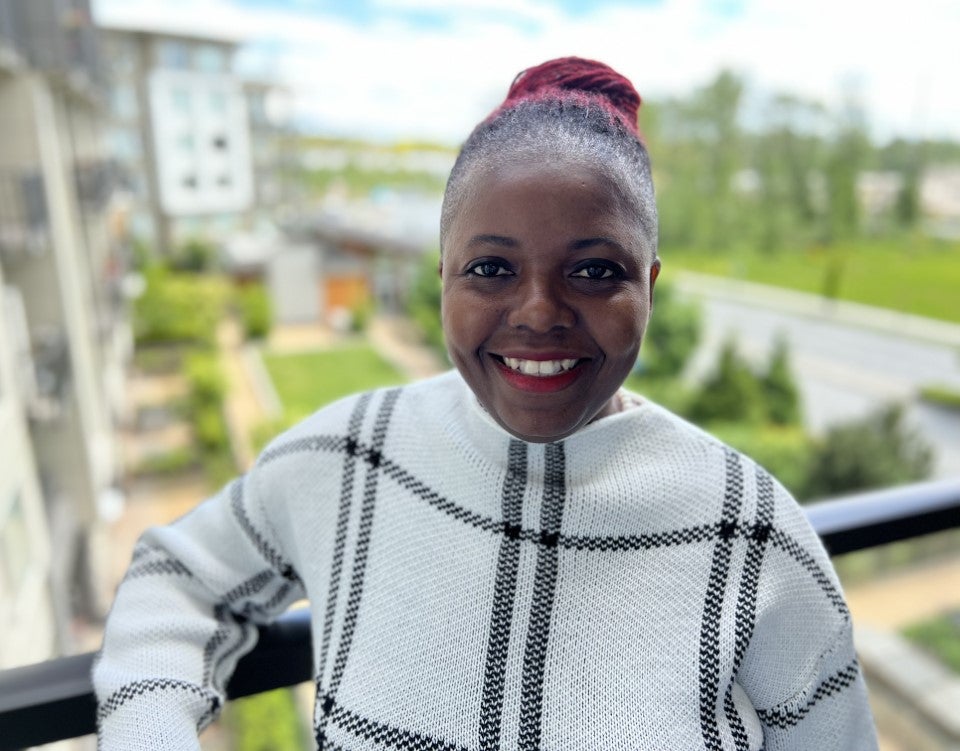 A photo of the Langara director of equity, diversity and inclusion, Dr. Joy Walcott-Francis.