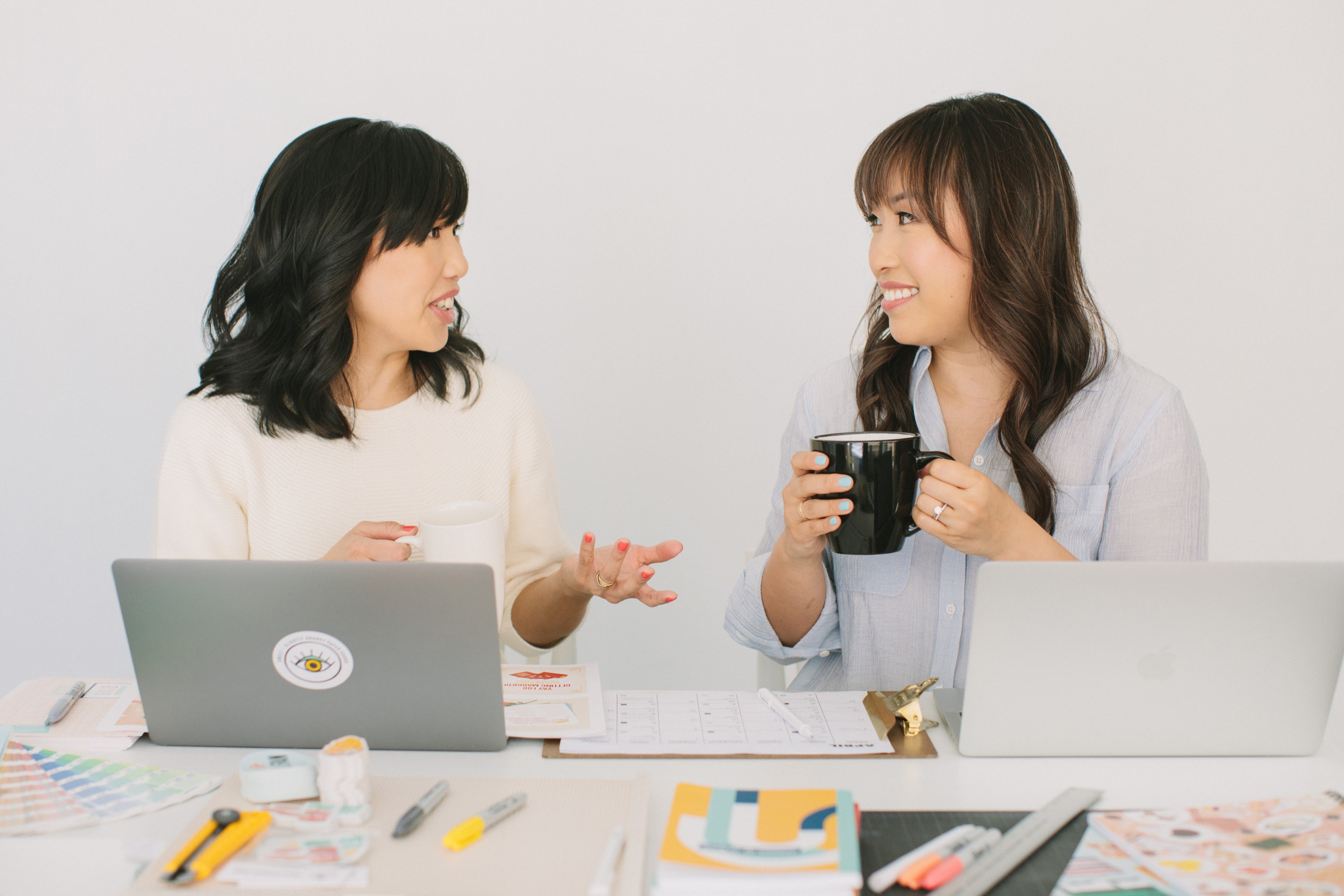 Christine Chee and Cassie Leung.
