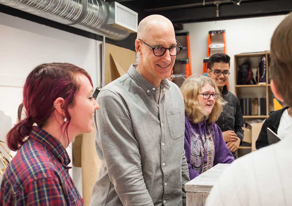 In a vibrant classroom filled with creativity, dedicated faculty members are guiding and inspiring students from the Design Formation Program.