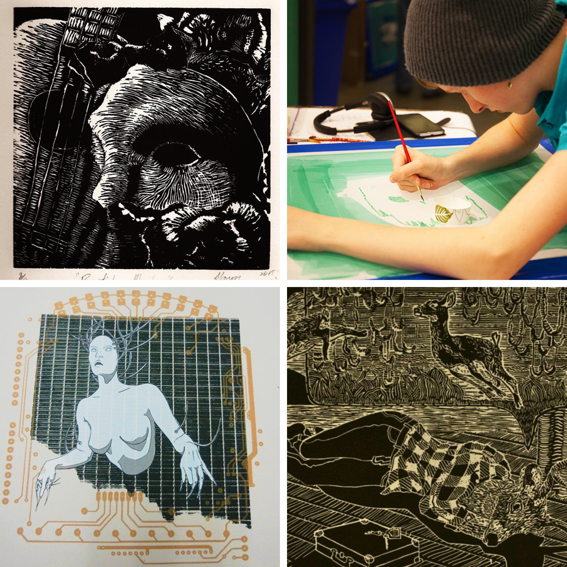 images of printmaking