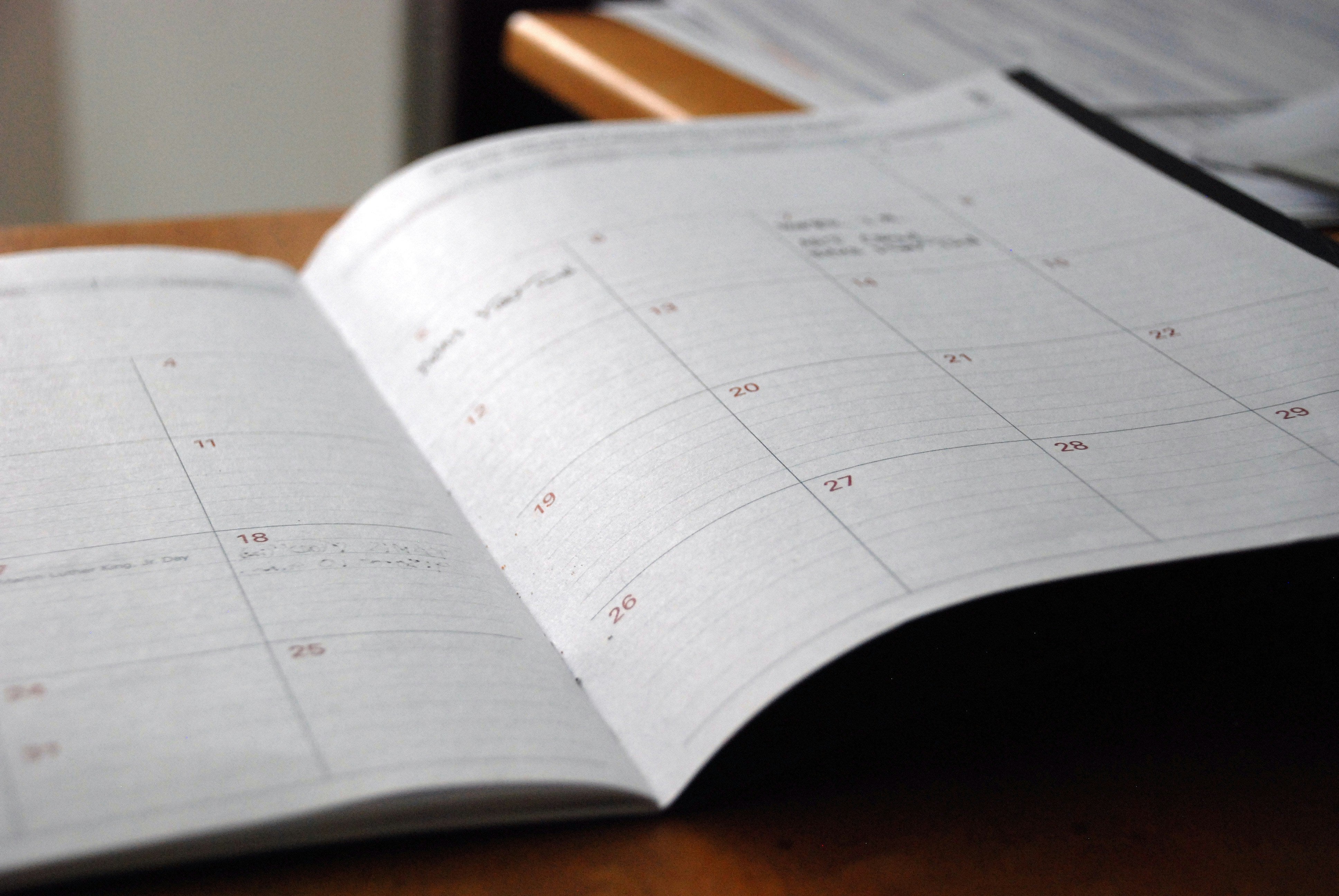 planner for due dates