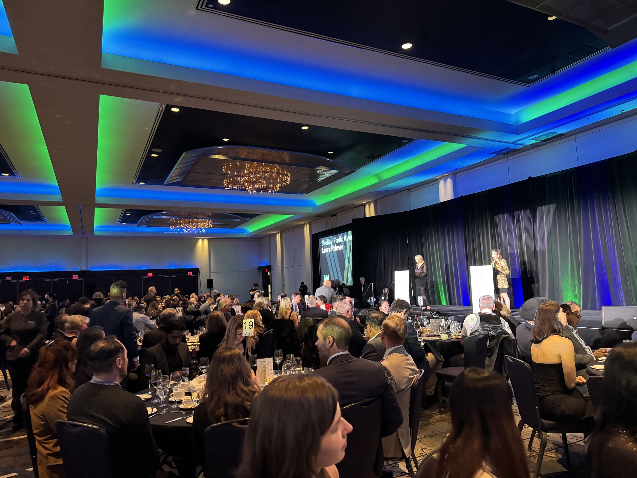 The 2025 Webster Awards, held on November 3 at the Hyatt Regency Hotel in Vancouver.