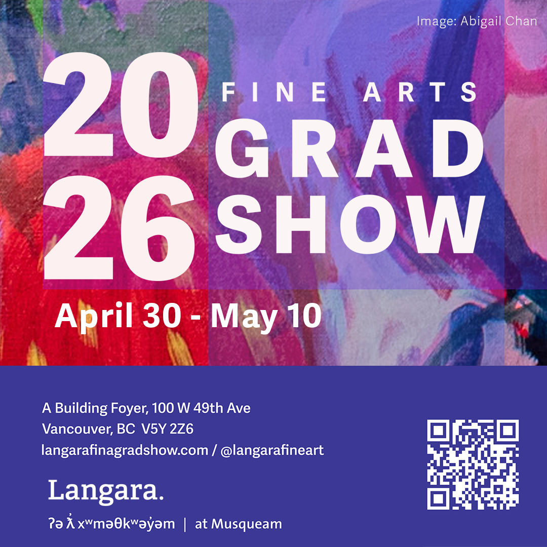 Fine Arts Grad Show Poster Design