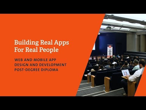Web and Mobile App Design and Development (Designer Stream) - Post ...