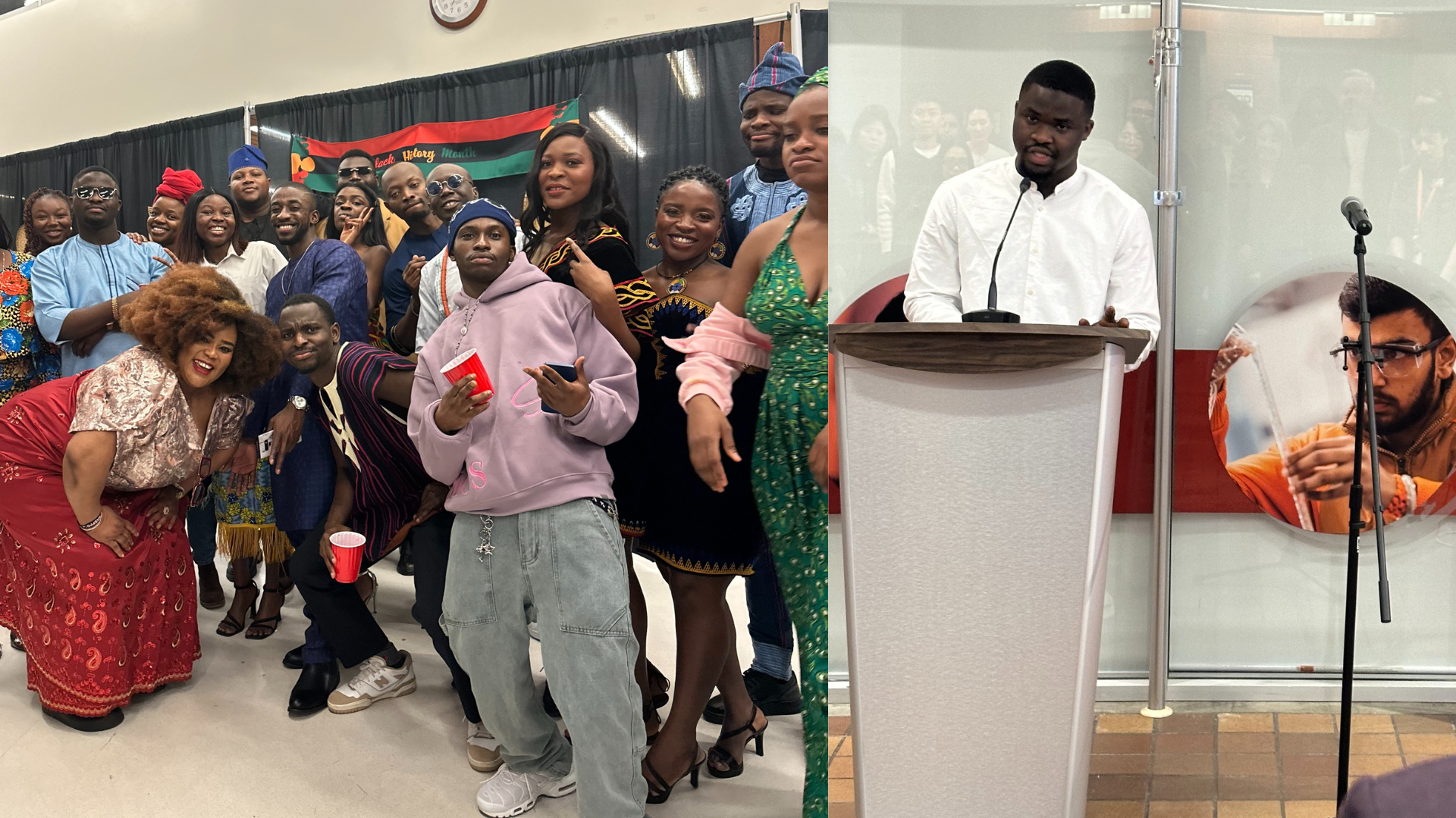 Langara Black Student Union members.