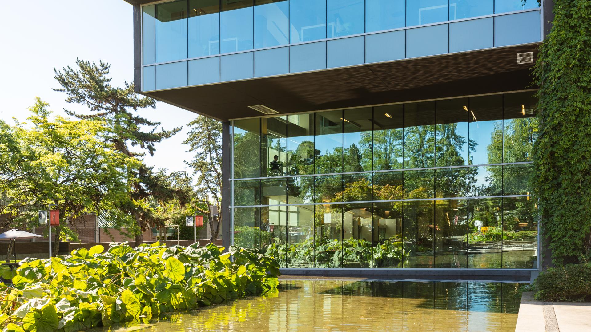 Langara Main Campus pond