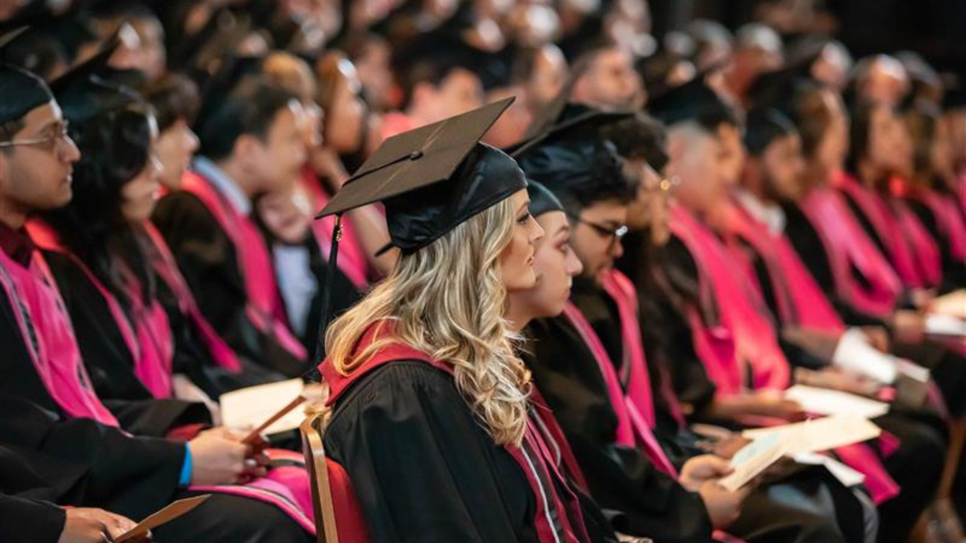 2025 graduates at convocation, Queen Elizabeth Theatre.