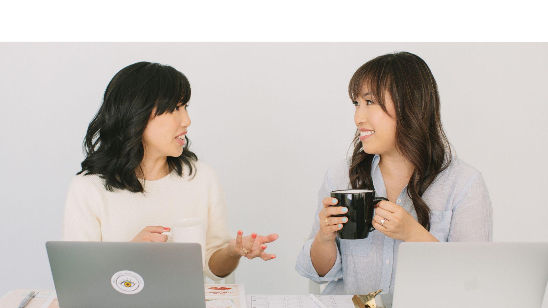 Christine Chee and Cassie Leung.