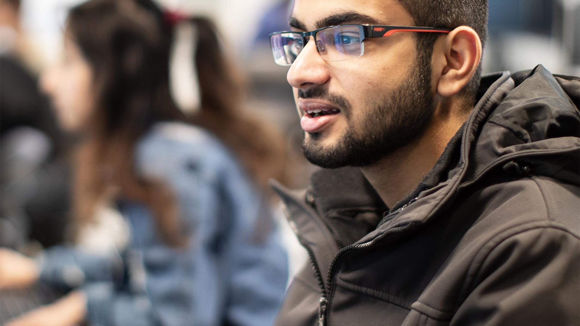 students in a computer lab