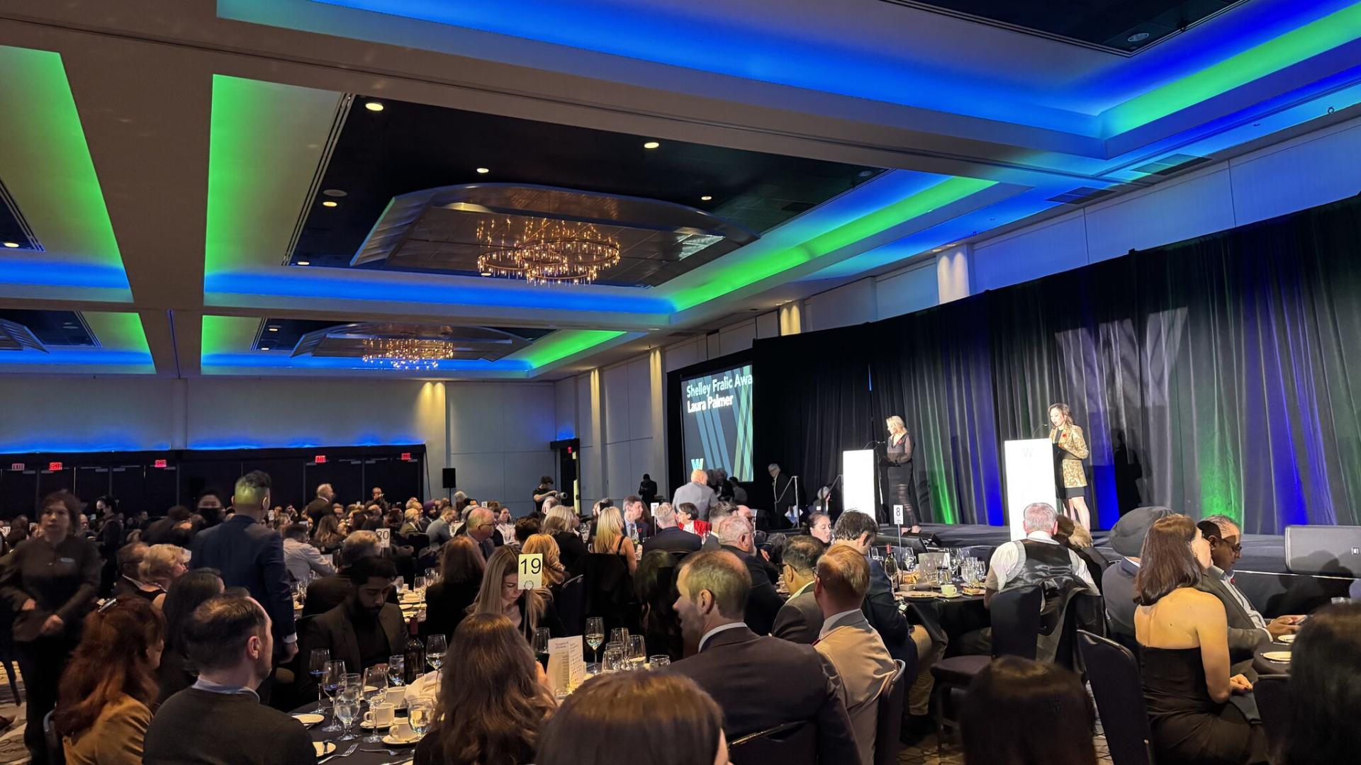 The 2025 Webster Awards, held on November 3 at the Hyatt Regency Hotel in Vancouver.