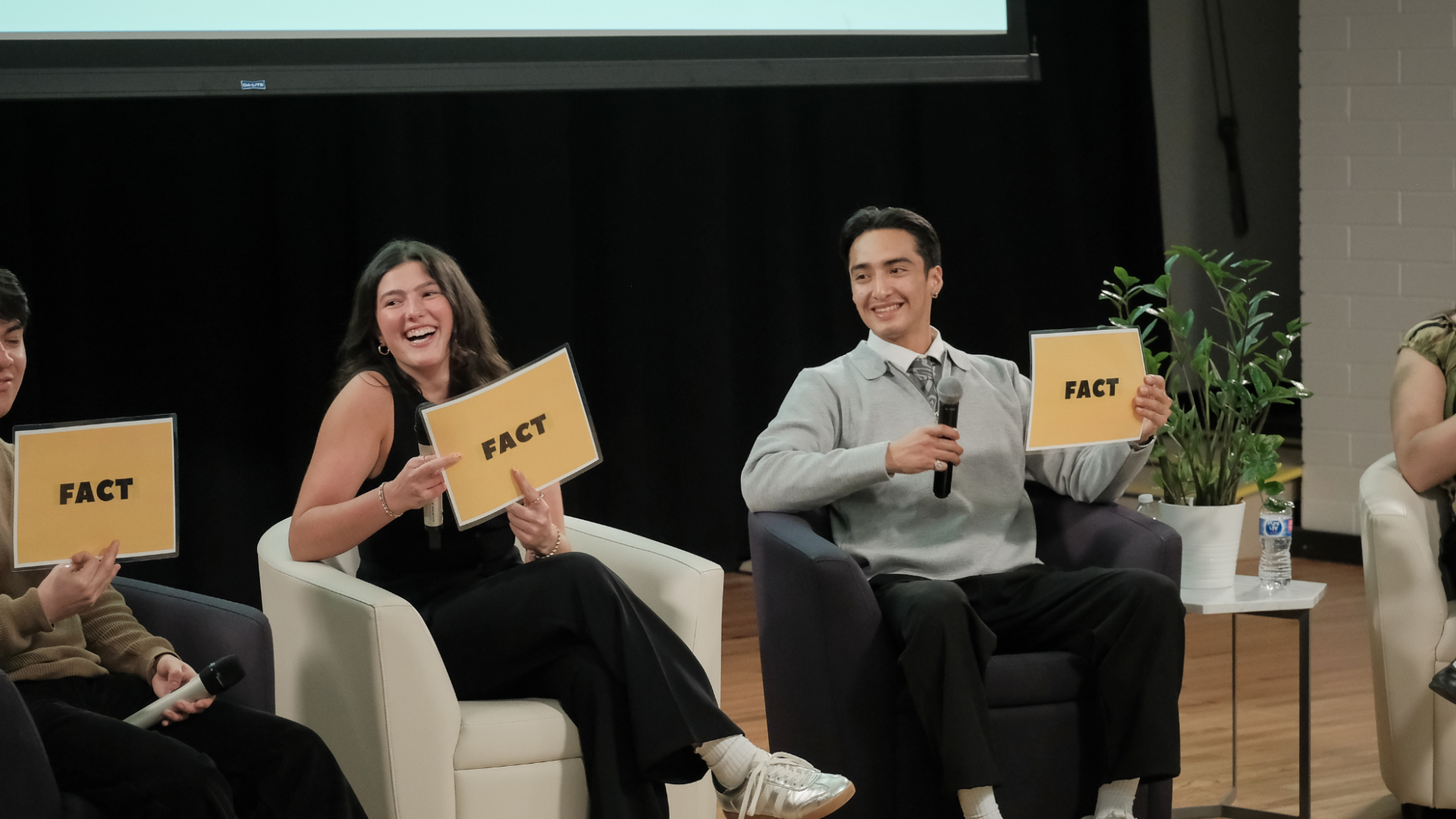 LangaraFest 2026 student panellists.