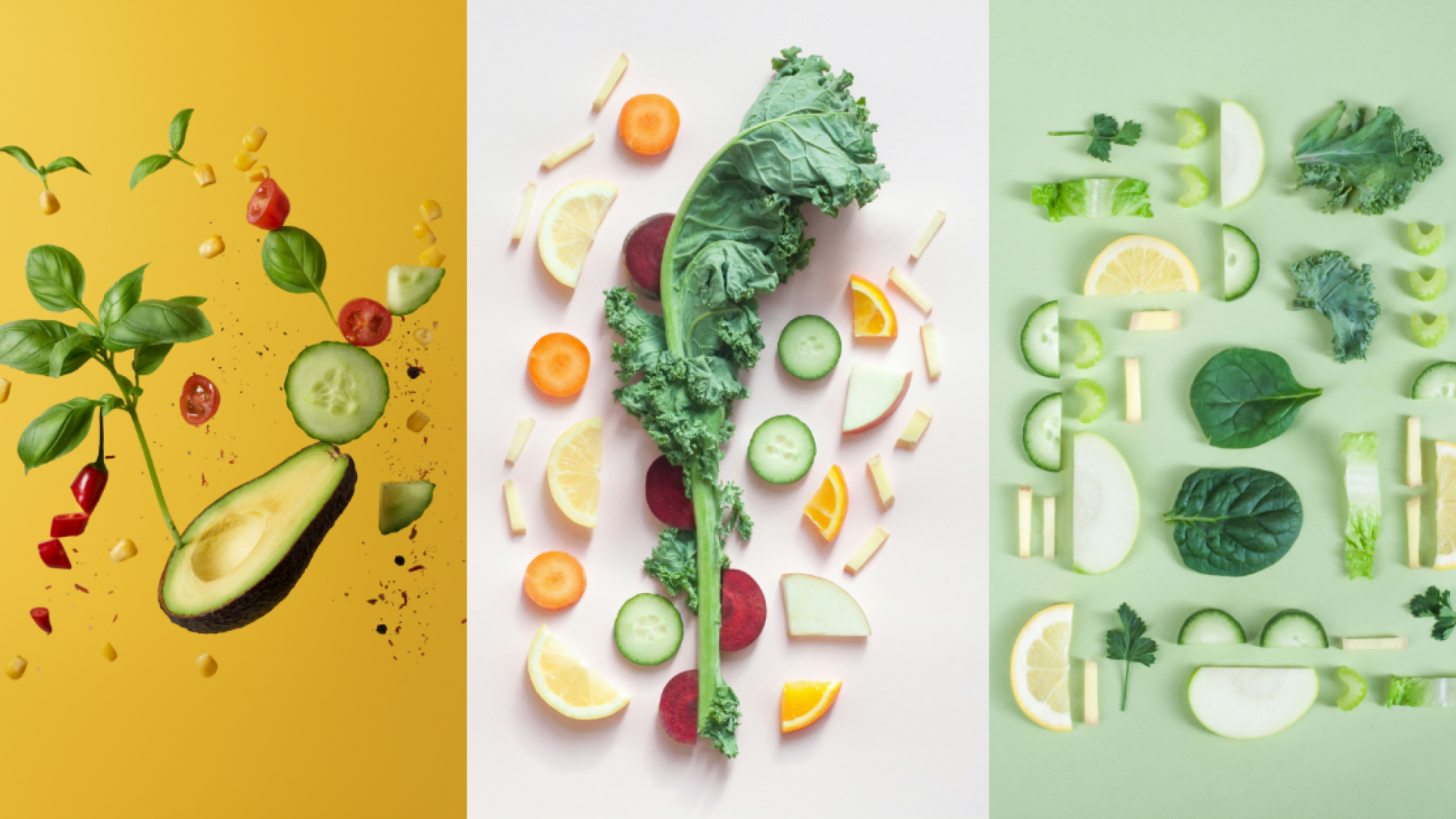 A variety of nutritious foods.