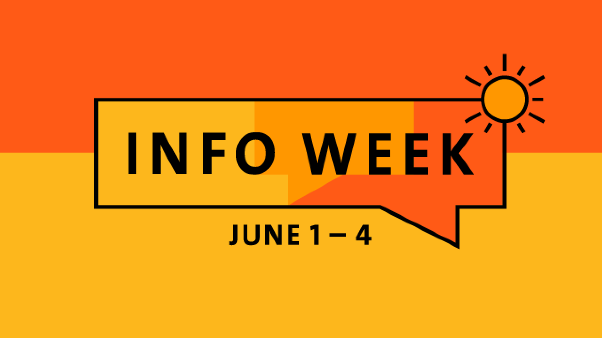 Info Week Summer 2026 homepage graphic