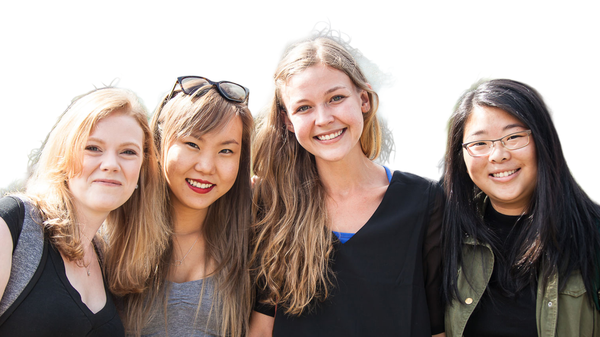 Students enjoying time on campus.