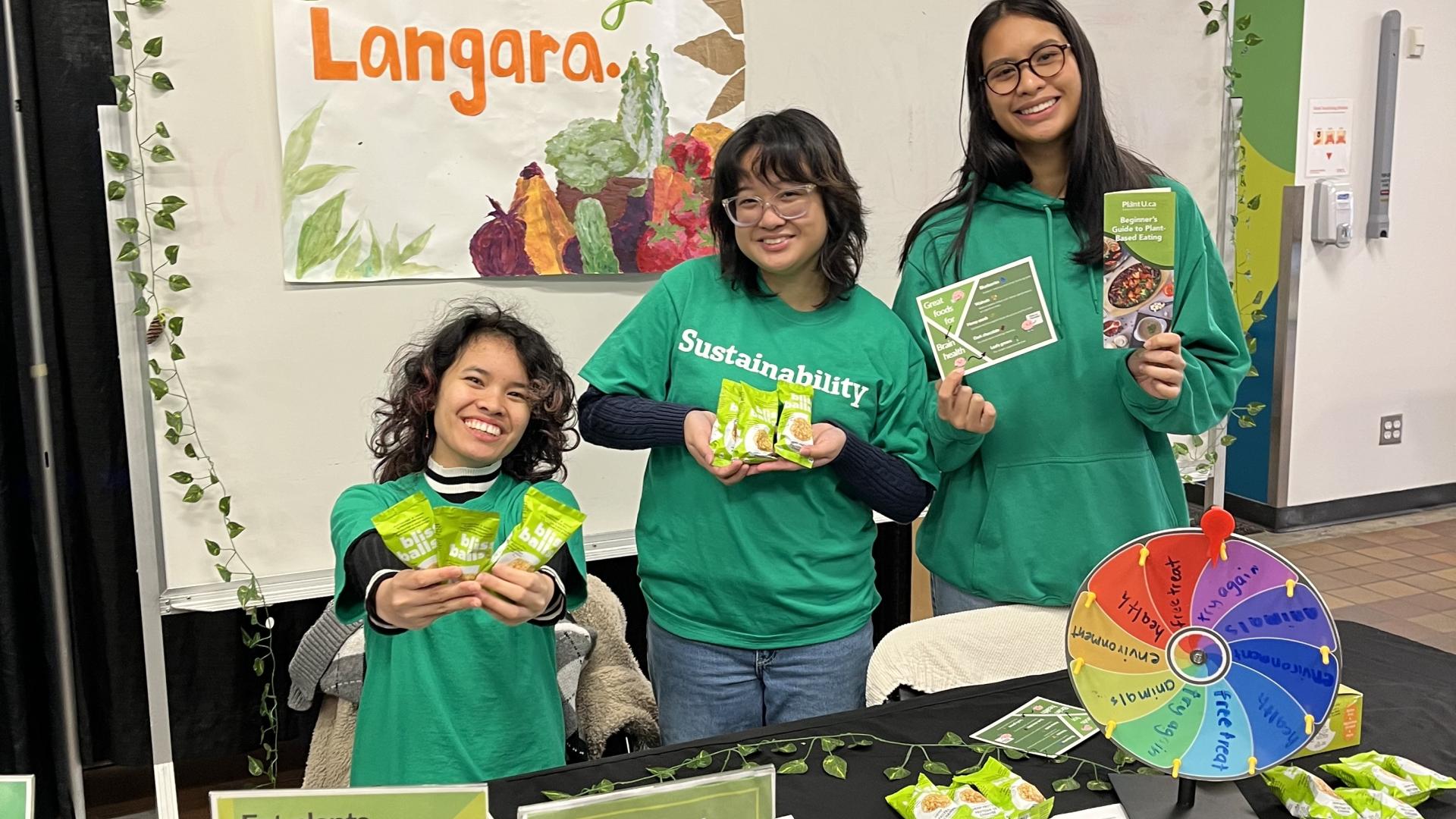 Langara sustainability leaders