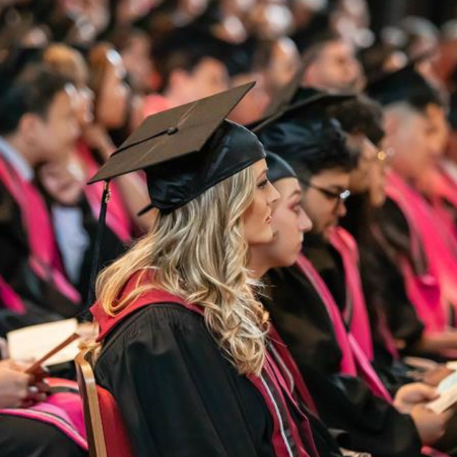 2025 graduates at convocation, Queen Elizabeth Theatre.