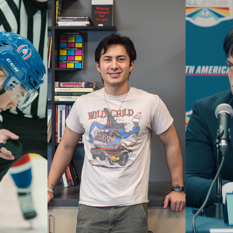 Film Arts alum, Hudson Williams, stars as Shane Hollander in Crave's Heated Rivalry.