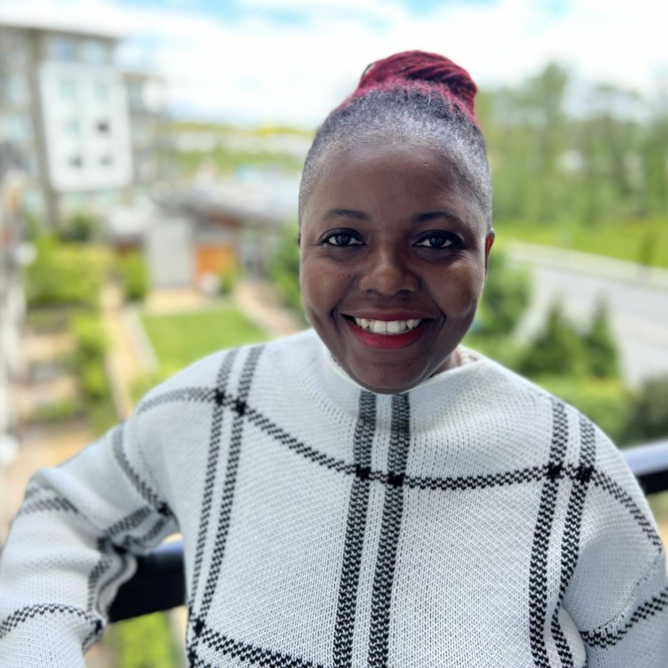 A photo of the Langara director of equity, diversity and inclusion, Dr. Joy Walcott-Francis.