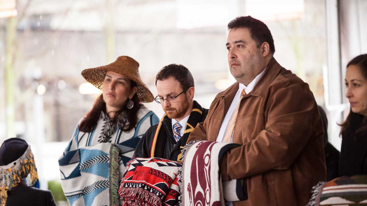 On January 11, 2016, the Musqueam First Nation bestowed a Musqueam name on the College. Event Image