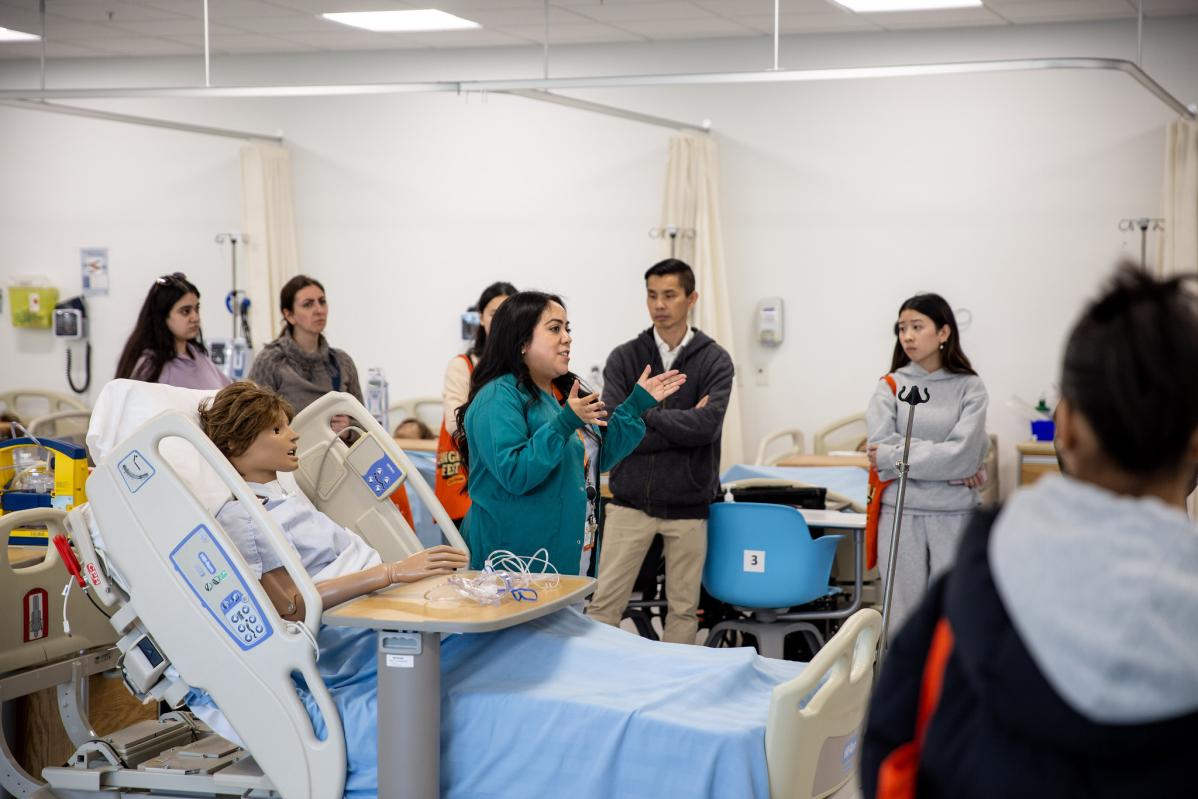 Back to school - Nursing lab