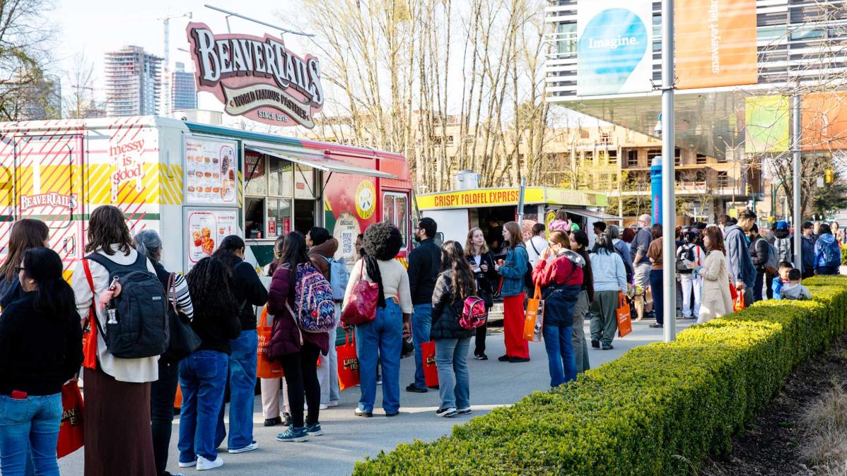 Langara Fest. Free food 