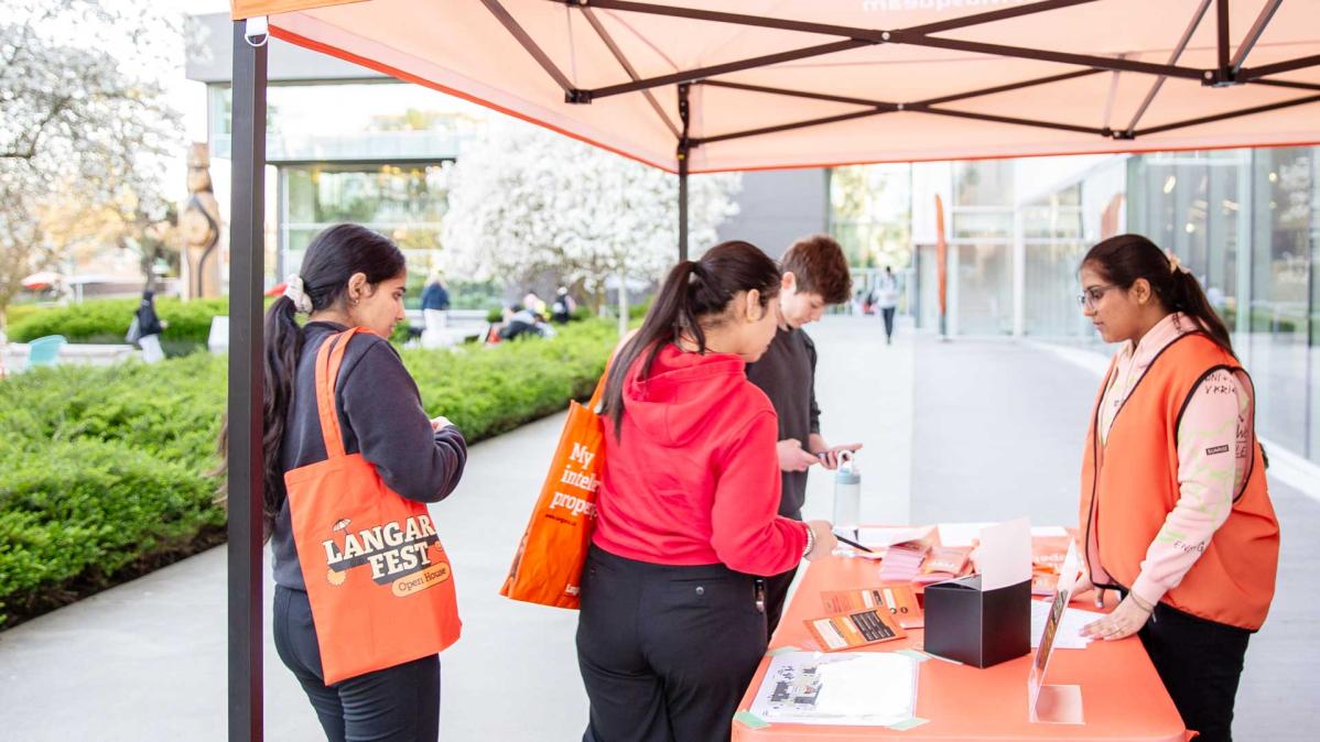 Langara Fest. Application fees waived for the night.