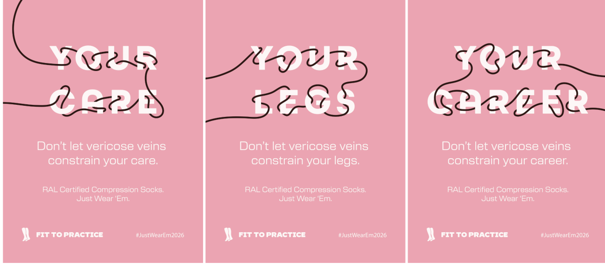 Posters supporting a Nursing applied research project, created by alum Dani Loyola Molina.