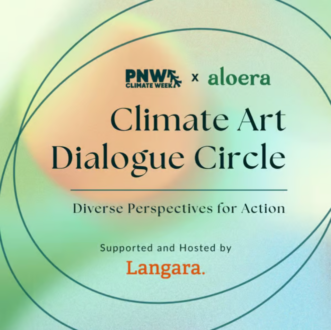 Climate Art Event Banner 2025