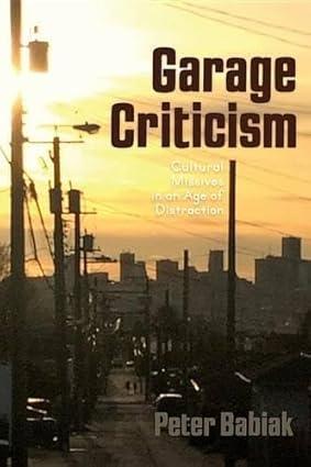 book cover of Garage Criticism