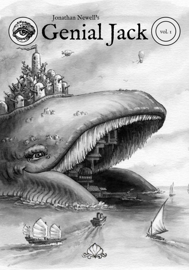 book cover for "Genial Jack"