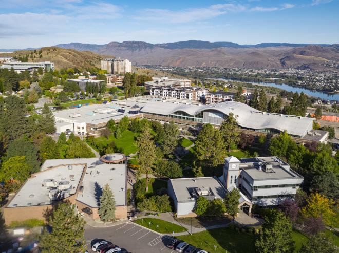 Thompson Rivers University in Kamloops, B.C.