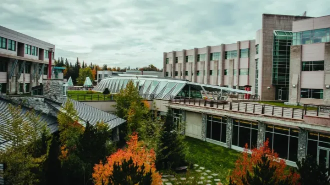 The University of Northern British Columbia in Prince George, B.C.