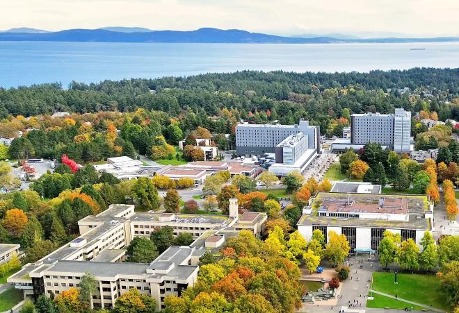 The University of Victoria in Victoria, B.C.