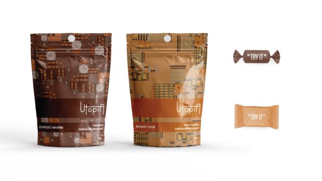 Jorge Rebollo Sandoval's award-winning candy packaging designs.