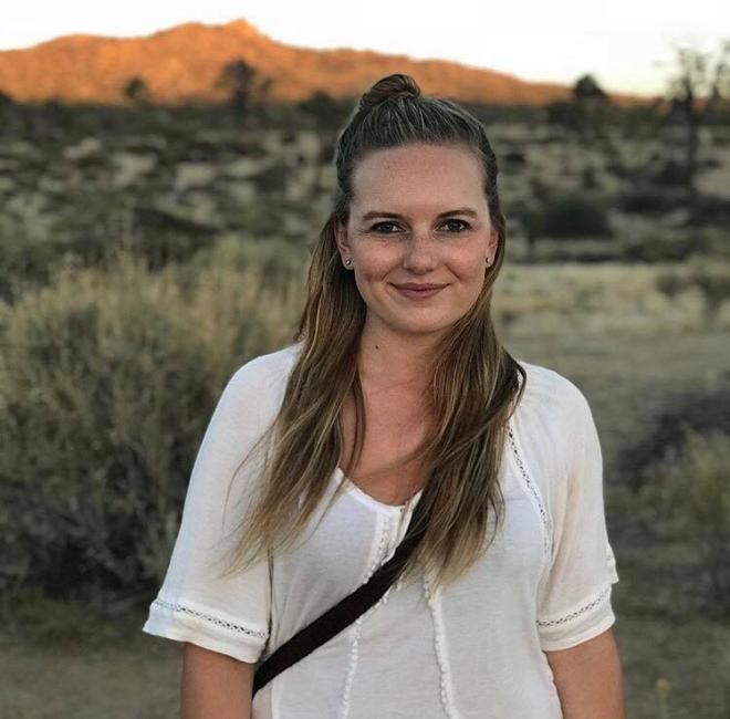 Photo of instructor standing in Joshua Tree National Park 