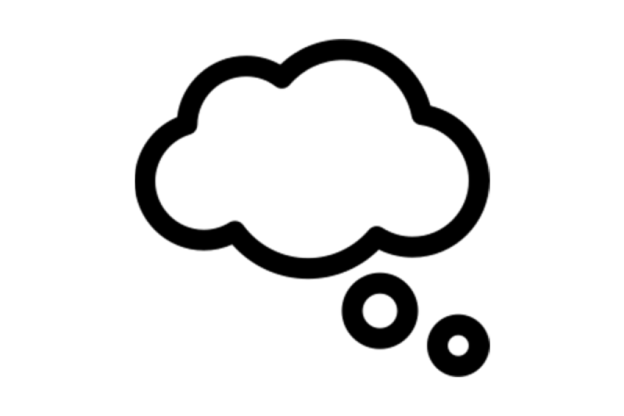 Icon of a thought bubble.