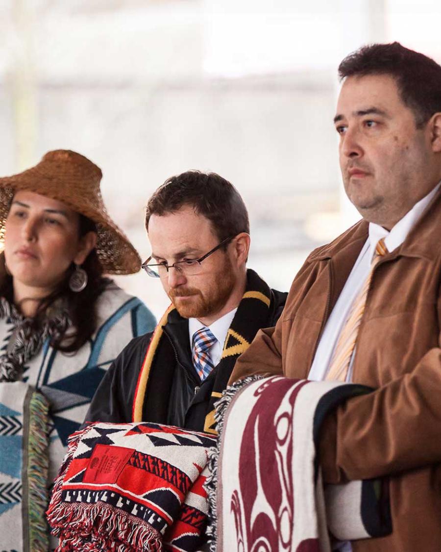 On January 11, 2016, the Musqueam First Nation bestowed a Musqueam name on the College. Event Image